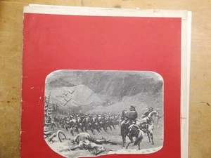 Seltene AMERIKANISCHE INDIANER TODESJAGD B. C FORBES AND SONS. BEZUG MIT AUSKLAPPBARER INNENSEITE - Bild 1 von 19