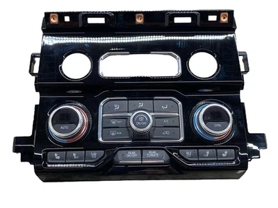 GMC YUKON XL 2022-2023 PANEL DE CONTROL CLIMÁTICO MONTADO EN EL TABLERO CON ASIENTOS TÉRMICOS Foto 1 de 4