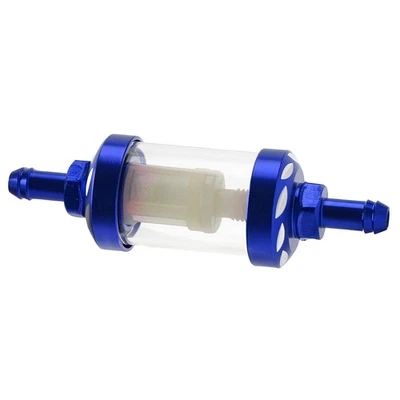1pcs Universal Motorcycle 8mm 5/16" Inline Fuel Filter Reusable Washable New - Image 1 of 4