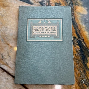 Hardware for Utility and Ornamentation SARGENT 1927 Catalog Original - Picture 1 of 9