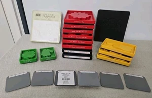 Stampin Up Sizzix Lot Big Shot Sizzlits Mostly Used Some New 21 Total - Picture 1 of 12