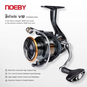 Noeby Infinite Spinning Fishing Reel 2500H 3000H 4000H Inshore Fishing Reel - Picture 1 of 6