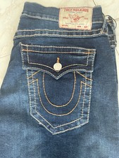 New True Religion Super T Men's Rocco Relaxed Skinny Jeans - Size 34 x 34