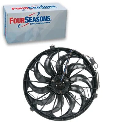 Conjunto de ventilador condensador de aire acondicionado 4 estaciones para BMW 850i 1991-1992 Foto 1 de 3