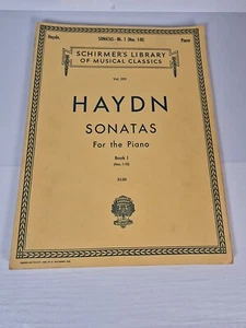 Haydn Sonatas for the Piano Book 1 Schirmers Library of Musical Classics Vol 295 - Picture 1 of 8