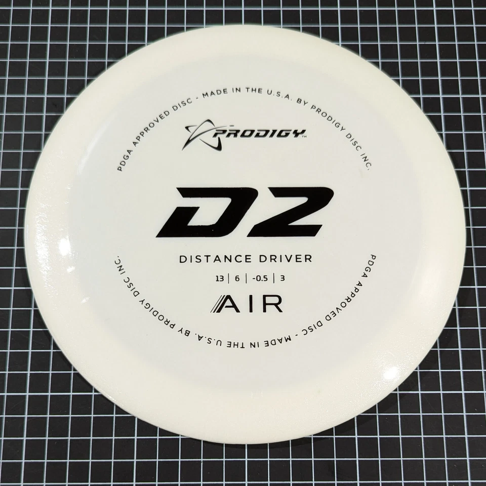 Prodigy AIR Plastic D2 Distance Driver (Pick Color/Weight) Bomber Discs - Image 1 of 1