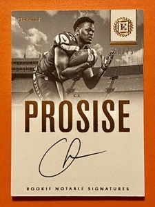 📀 2016 C.J. PROSISE RC AUTO 58/75 ENCASED ROOKIE NOTABLE SIGNATURES AUTOGRAPH - Picture 1 of 2