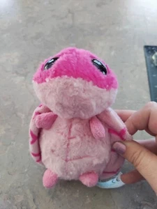 YooHoo & Friends Plush Pink Turtle Shellee Rare Stuffed 6" Toy Big Eyes - Picture 1 of 5