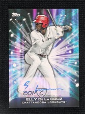 2023 Topps Pro Debut Future Cornerstones Auto /99 Elly De La Cruz #FC-ED Auto