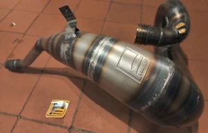 Tubo scarico anteriore affresco cono KAWASAKI KX250 KX 250 1995 1996 1997 1998 95 96 - Foto 1 di 7