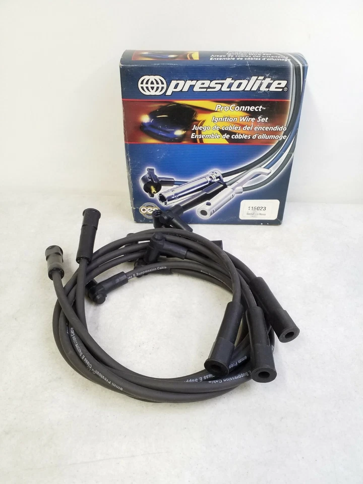 116023 Juego de cables de encendido Prestolite Pro Connect 8 mm negro  Foto 1 de 1