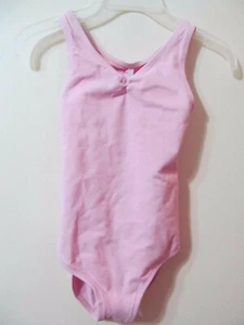 Balera Pink Sleeveless Leotard w/Pinched front/back and cutout back Sz IC 7/8 - Picture 1 of 6