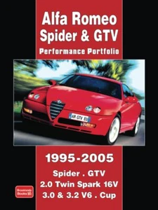 Alfa Romeo Spider & GTV Performance Portfolio 1995-2005 by Brooklands Books Ltd. - Foto 1 di 1