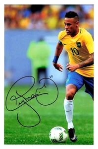 Neymar Jr. Junior - Foto vom Original Autogramm 9056 SZ1 - Bild 1 von 1