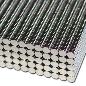 100 DISCOS DE NEODIMIO IMANES D4x1 mm 300 G NdFeB N35 PARA MANUALIDADES OFICINA MODELISMO - Imagen 1 de 2