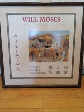 Will Moses 1991 Japan Tour (RARE), Hand Signed! 