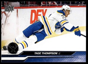 2023-24 Upper Deck Series 1 Tage Thompson #17