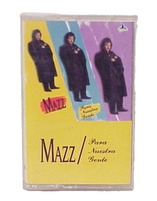 GRUPO MAZZ PARA NUESTRA GENTE H4E-42367 TEJANO TEX-MEX RARE 1990 CASSETTE TAPE - Imagem 1 de 4