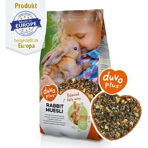 duvo plus - Kaninchen Müsli - 4 kg - Kaninchen Futter
