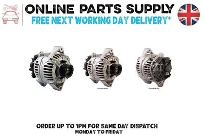 Alternator For Vauxhall Astra 2.0 Petrol 1998 to 2005 120Amp - Image 1 of 4