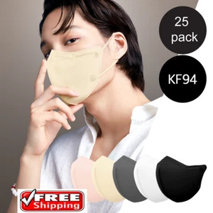 【Paquete de 25】 CHARMZONE KF94 Tone Up Fit Etiqueta Negra Máscara Facial Ligera, Hecha en Corea - Imagen 1 de 17