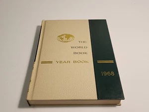 1968 The World Book Encyclopedia Yearbook [1967 Year in Review] Birthday Year - Picture 1 of 8