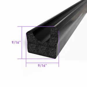 Extrusión de 9/16"" X 9/16"; LP 80-R - Imagen 1 de 2