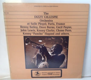 DIZZY GILLESPIE - At Salle Pleyel ~PRESTIGE 7818 {nm blue trident} w/Burns RARE - Imagen 1 de 5