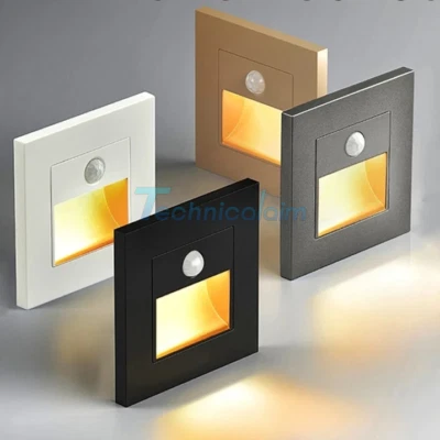 PIR Motion Detector Sensor Led Stair Light Infrared Human Body Induction Lamp - Bild 1 von 4