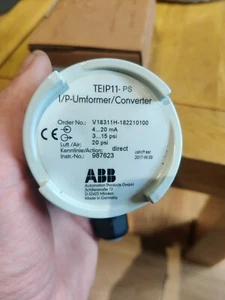 Convertidor transformador I/P ABB V18311h -182210100 TEIP 11 - Imagen 1 de 8