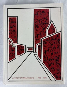 University of Massachusetts 1980 Index Yearbook Amherst MA UMASS - Picture 1 of 3