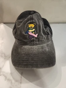 Berretto Grateful Dead Mad Engine grigio strapback cotone orso danzante papà - Foto 1 di 12
