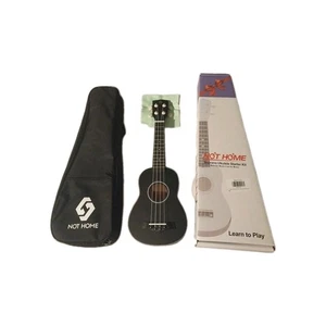 Not Home 21" Sopran Ukulele mit Gigbag Saiten Stimmgerät & Plektren - Bild 1 von 1