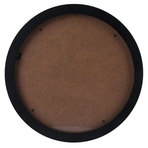 Cornice espositore circolare portafoto rotonda da appendere quadro in legno - Foto 1 di 12