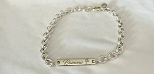 Verkaufe ein Armband mit Gravur Vorder und Rückseite von Pandora , Neu ! - Bild 1 von 3