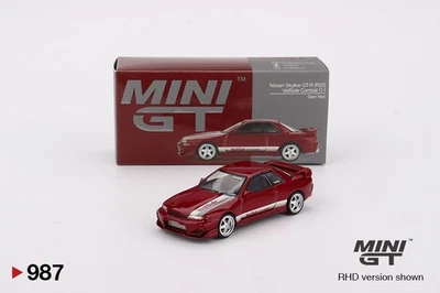 Mini GT 1:64 Nissan Skyline GT-R (R32) VeilSide Combat C-I Gem Red #987 - New - Image 1 of 4