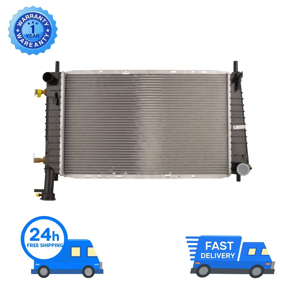 UIU 1458 Aluminum Radiator OE Style for Ford Taurus 1993 1994 1995 3.2 V6 SHO Foto 1 de 4
