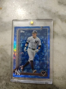 2025 Topps Series 1 Ben Rice RC /10 Blue Umbrella Foil! Yankees! #337 - Picture 1 of 2