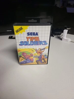 Time Soldiers (Sega Master System, 1988) Complete in Box CIB - Image 1 of 4