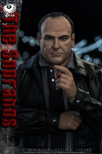 Black 8 Studio BK-002 1/6 Tony James Gandolfini Actionfigur 12'' männlicher Soldat - Bild 1 von 12