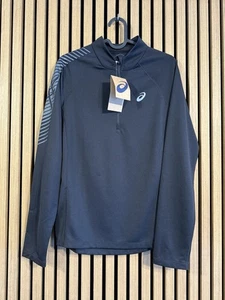 Men’s ASICS 1/4 Zipped Pullover Xs - Picture 1 of 4