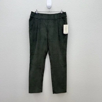 Pantalones de pana elásticos Royal Robbins Galaxy verde café para mujer talla 12 NUEVO Foto 1 de 4