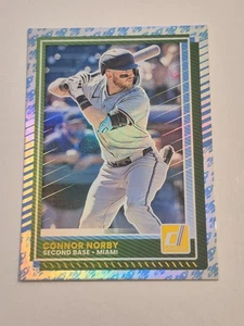 2025 Panini Donruss #39 Connor Norby Rockets Parallel Marlins - Picture 1 of 3