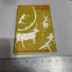 SEHR SELTEN Die Ursprünge der Erfindung von Otis T. Mason Vintage Taschenbuch 1966 - Bild 1 von 8