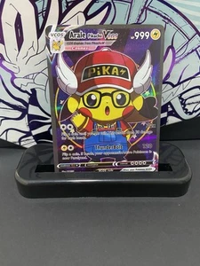 Pikachu Cosplay Arale DBZ Dragon Ball Z Pokémon Custom Fan Art Karte - Bild 1 von 2