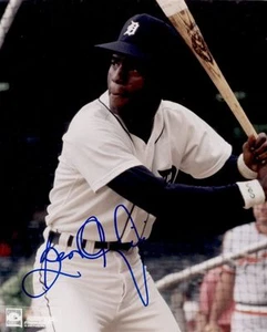 1974-77 Detroit Tigers Ben Oglivie Autographed 8x10 Color Photo (JSA) - Picture 1 of 1