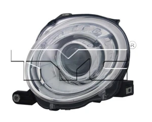 TYC Left Driver Side Halogen Headlight for Fiat 500 2012-2019 Models - Picture 1 of 3