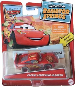 Disney Pixar Cars Welcome to Radiator Springs Cactus Lightning McQueen - Imagen 1 de 1