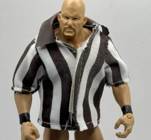WWE Referee Shirt Worn Accessory Mattel Figure Clothes Clothing 1/12 K7 - Picture 1 of 1
