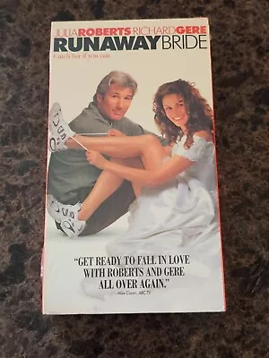 BRAND NEW Runaway Bride (VHS; 1999) Julia Roberts Richard Gere RARE Sealed OOP - Image 1 of 4